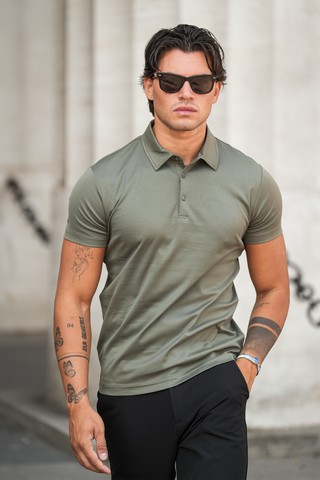 Premium Old Money Polo Green